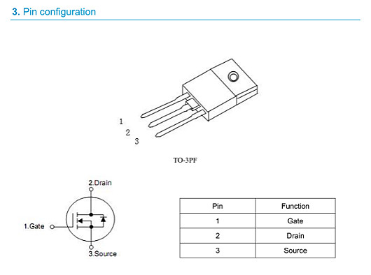 STF3N150代替型號KNX42150A STF3N150代替型號KNX42150A