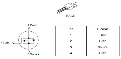 逆變器mos管,KIA6720N參數
