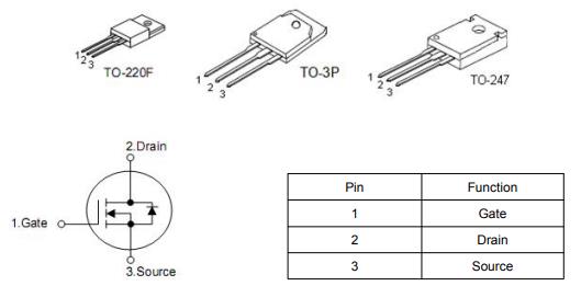 16n50參數(shù)及代換,場效應管