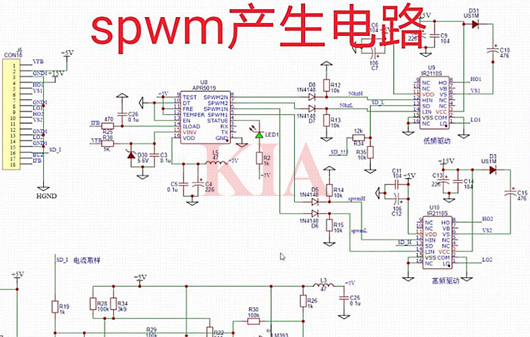 逆變器后級電路原理,逆變器后級電路-KIA MOS管